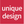 unique design