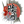 睦月 和彫り風イラスト
