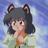 アニメ塗りイラストのフロル