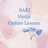 SAKI violin lesson
