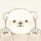 いやしキャラ白くまくん