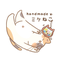 ハンドメイド　ミケねこ