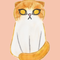 なづ　クレパス風猫イラスト