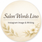 Salon Words Lino