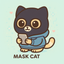 Mask Cat SNS