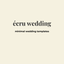 écru wedding
