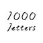 1000letters