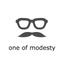 one of modesty モデP