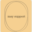 may support