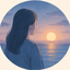 夏の夕陽