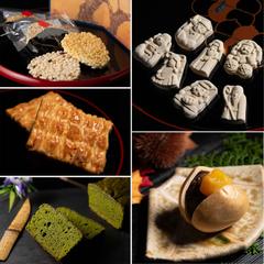 シンプルな和菓子を魅力的に表現