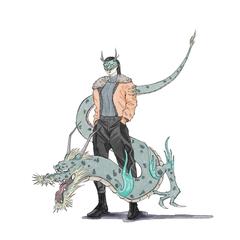 辰年のイラスト