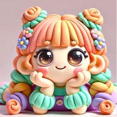 つむぎちゃん　制作