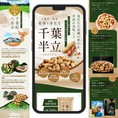 千葉県八街産 乾煎り落花生 千葉半立