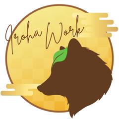 いろはwork　和風テイストのロゴデザイン