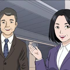 企業紹介漫画の女性キャラクターボイスサンプル