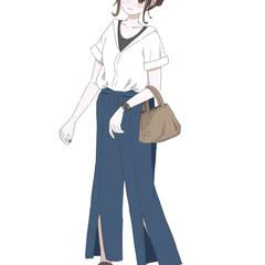 ファッション風イラストサンプル③