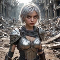 画像生成AIを使った人物イラスト製作