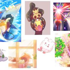 Xにあげたポケイラストまとめ２