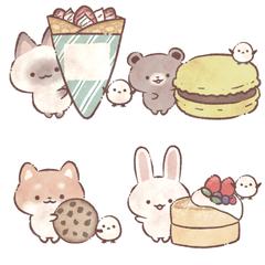 ペットパーティーのLINEスタンプ