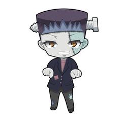 Yさん/フランケンシュタインの怪物/SDイラスト