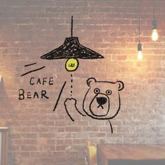 カフェの看板ロゴ