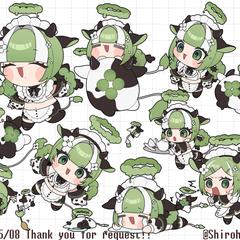 Skebご依頼品　ミニキャラ