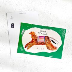 PIXUSはがきクリエイターさま　年賀状イラスト