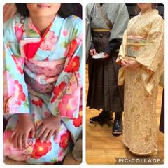 お子様・男性袴・小紋