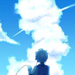 背景メインのファンアート