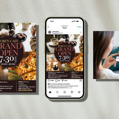 Instagram用バナー画像／cafe
