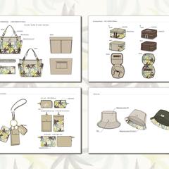 アパレルブランド向け/小物デザインのラインナップ提案