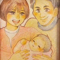 色鉛筆・ペン画