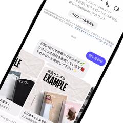 DMによる商品サンプルの紹介