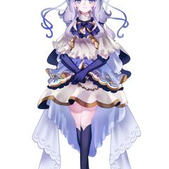 IRIAMライバー｢テァプリヒ・モーント｣様　立ち絵