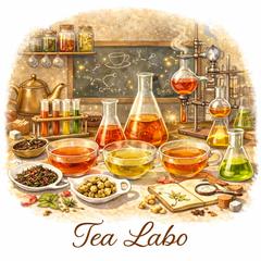 紅茶の実験教室『Tea Labo』のメインロゴ