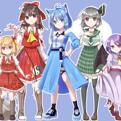 YMM4式の立ち絵たち