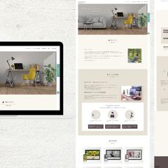 「Katsuna Studio」自身のポートフォリオサイト