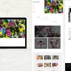 「Fleur Atelier」のウェブサイト