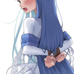 縛られている女の子