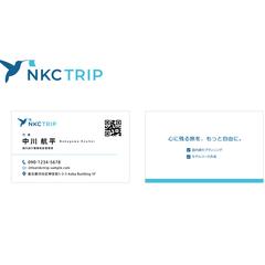 NKCTRIP｜ロゴ・名刺デザイン