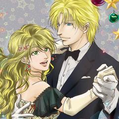自作の漫画キャラクターのサンプルイラストです