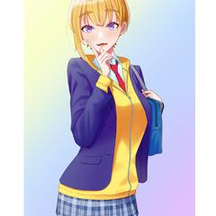 いたずら好きな女の子