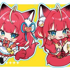 赤見かるび デフォルメイラスト