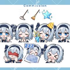 配信用スタンプとバッジ