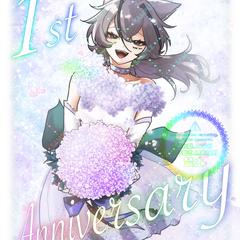1周年イラスト