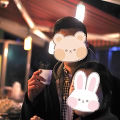 友人たちのツーショット