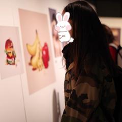 美術館でのひとこま