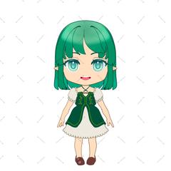 SDタイプのLive2D用イラスト