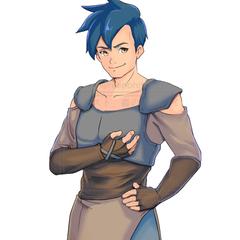 武器店主の立ち絵